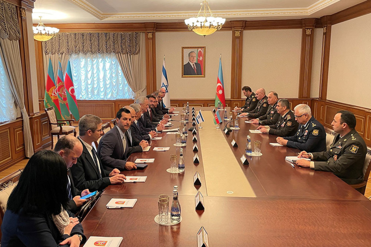 Azerbaijan and Israel discussed military cooperation