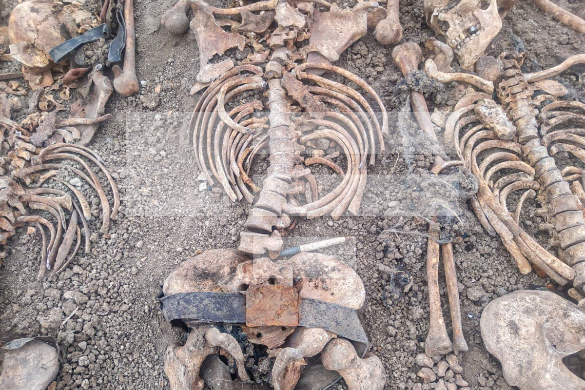 Another mass burial found in Khojavand's Edilli village-PHOTO 
