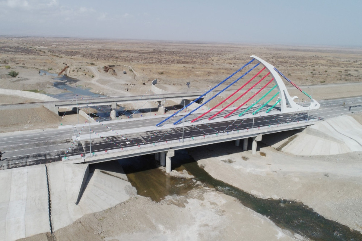 Azerbaijani President viewed work underway on Barda-Aghdam highway-UPDATED 
