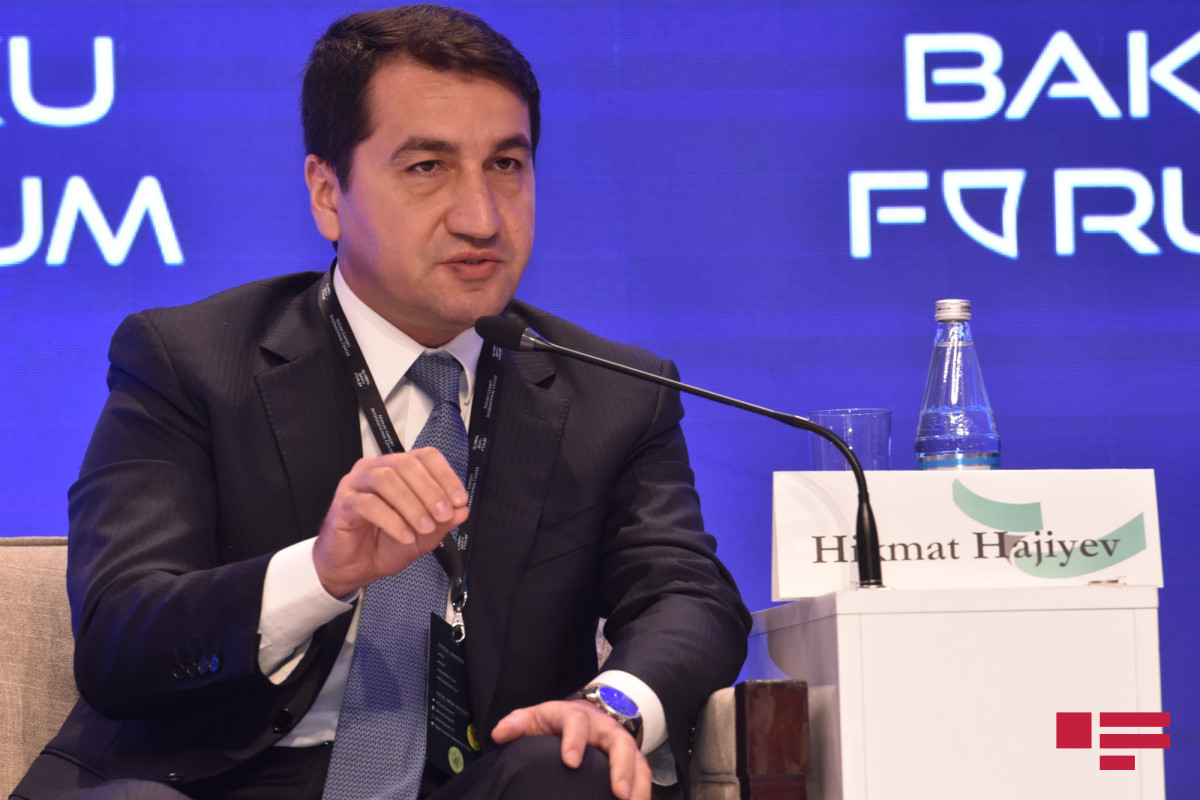 Hikmat Hajiyev, Assistant to Azerbaijani President,   Head of Foreign Policy Affairs Department of the Presidential Administration