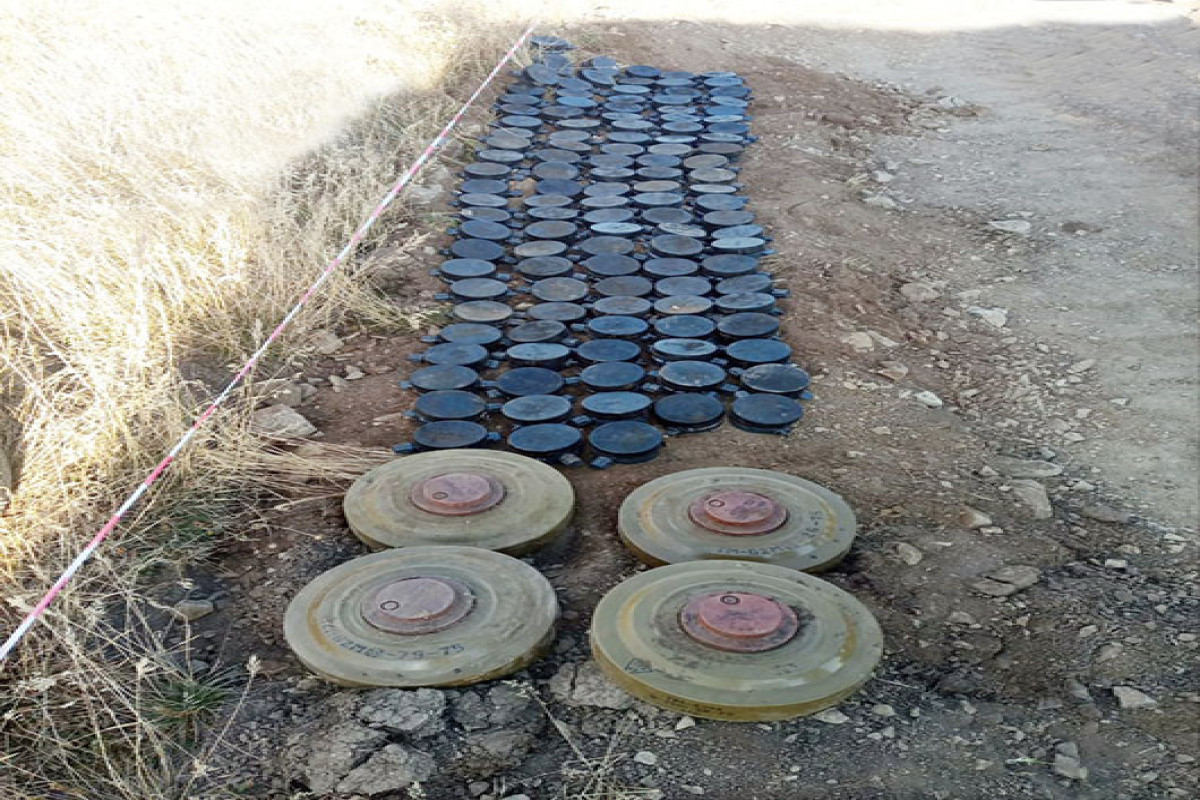 Azerbaijani MoD: Next 230 mines, buried by Armenian sabotage groups in Kalbajar and Dashkasan, detected-PHOTO 