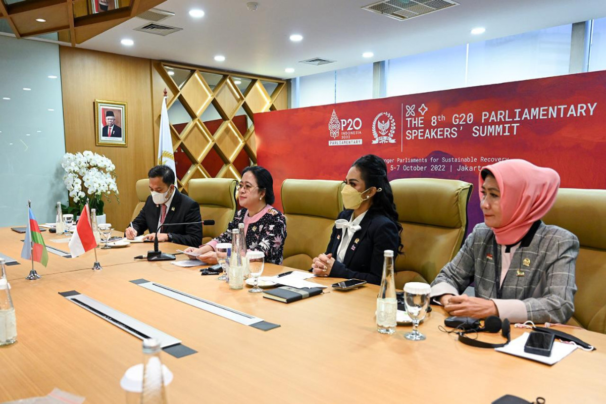 Сахиба Гафарова встретилась с председателем Палаты представителей Республики Индонезия