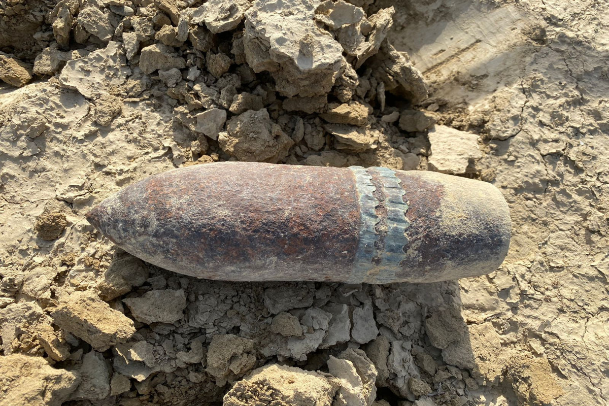 MES: Artillery shell found and neutralized in Baku-VIDEO 