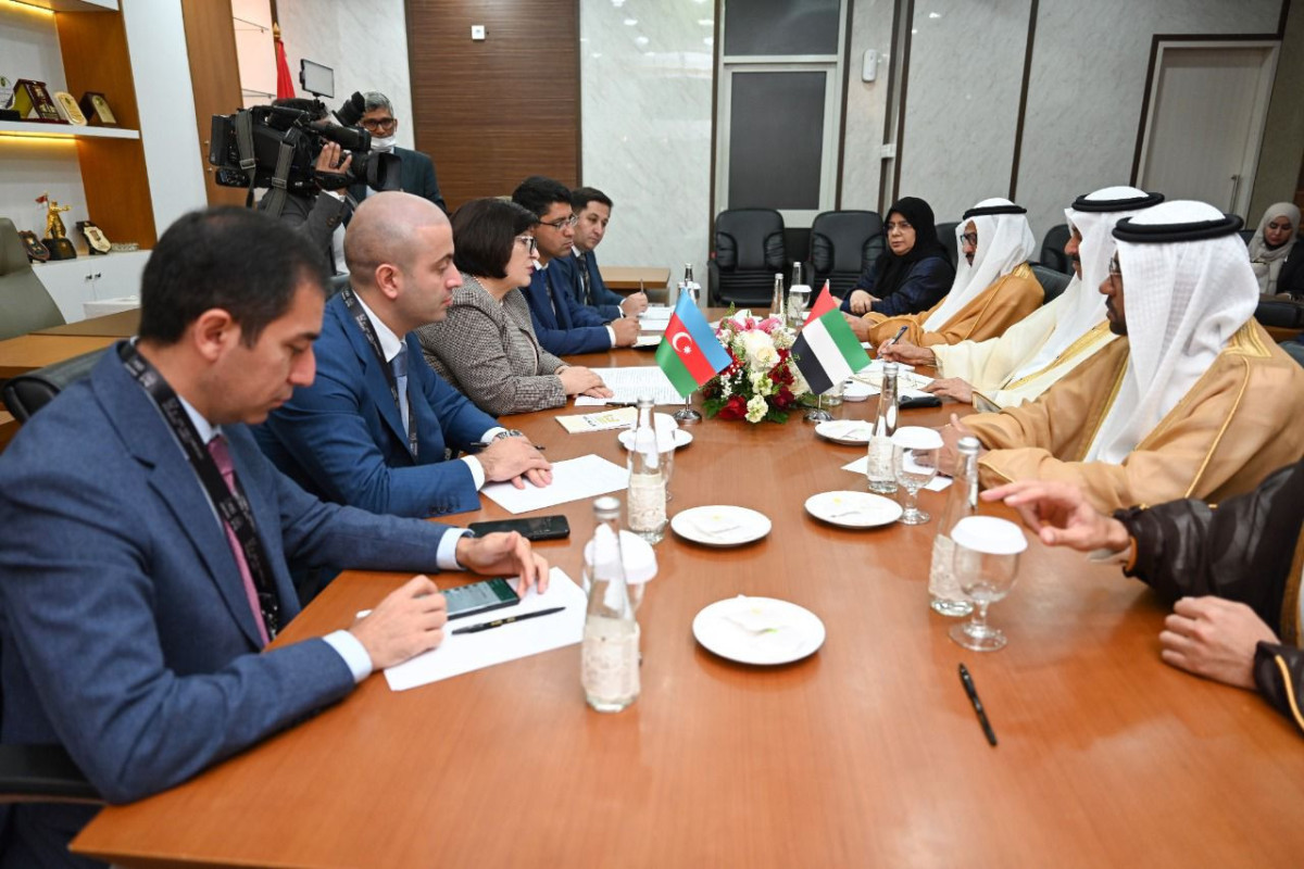 Speaker of Azerbaijani Parliament meets with Chairman of UAE Federal National Council