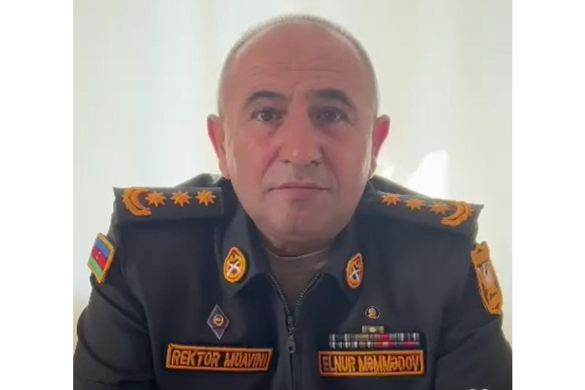 Ehtiyatda olan polkovnik Elnur Məmmədov