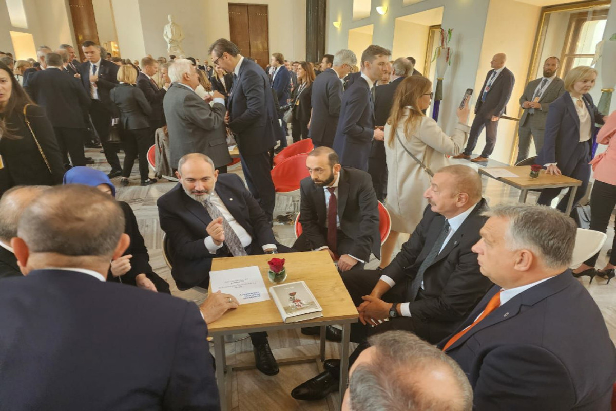 В Праге состоялась неформальная встреча лидеров Азербайджана, Турции и Армении-ФОТО -ВИДЕО 