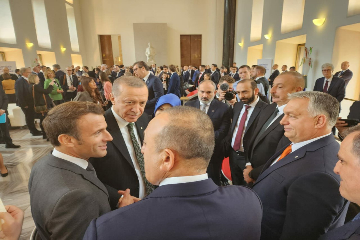 Prague hosted an informal meeting of leaders of Azerbaijan, Türkiye and Armenia-PHOTO -VIDEO 