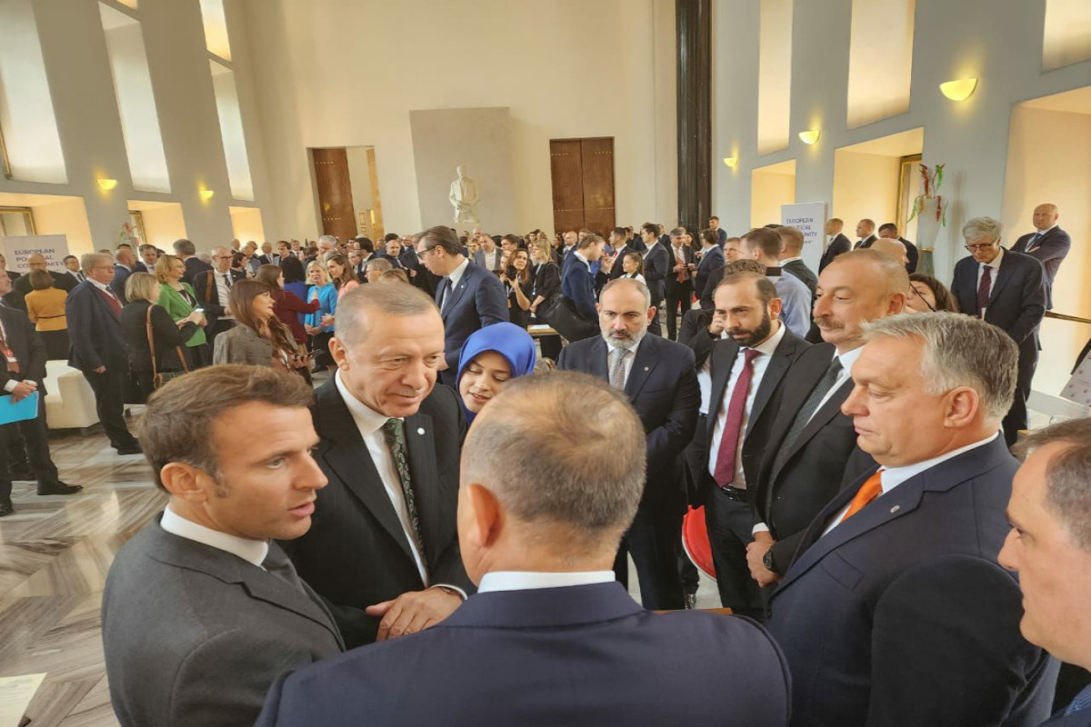 Prague hosted an informal meeting of leaders of Azerbaijan, Türkiye and Armenia-<span class="red_color">PHOTO-<span class="red_color">VIDEO