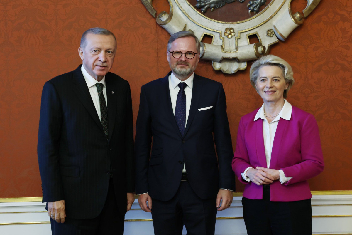 Эрдоган встретился с председателем Европейской комиссии
