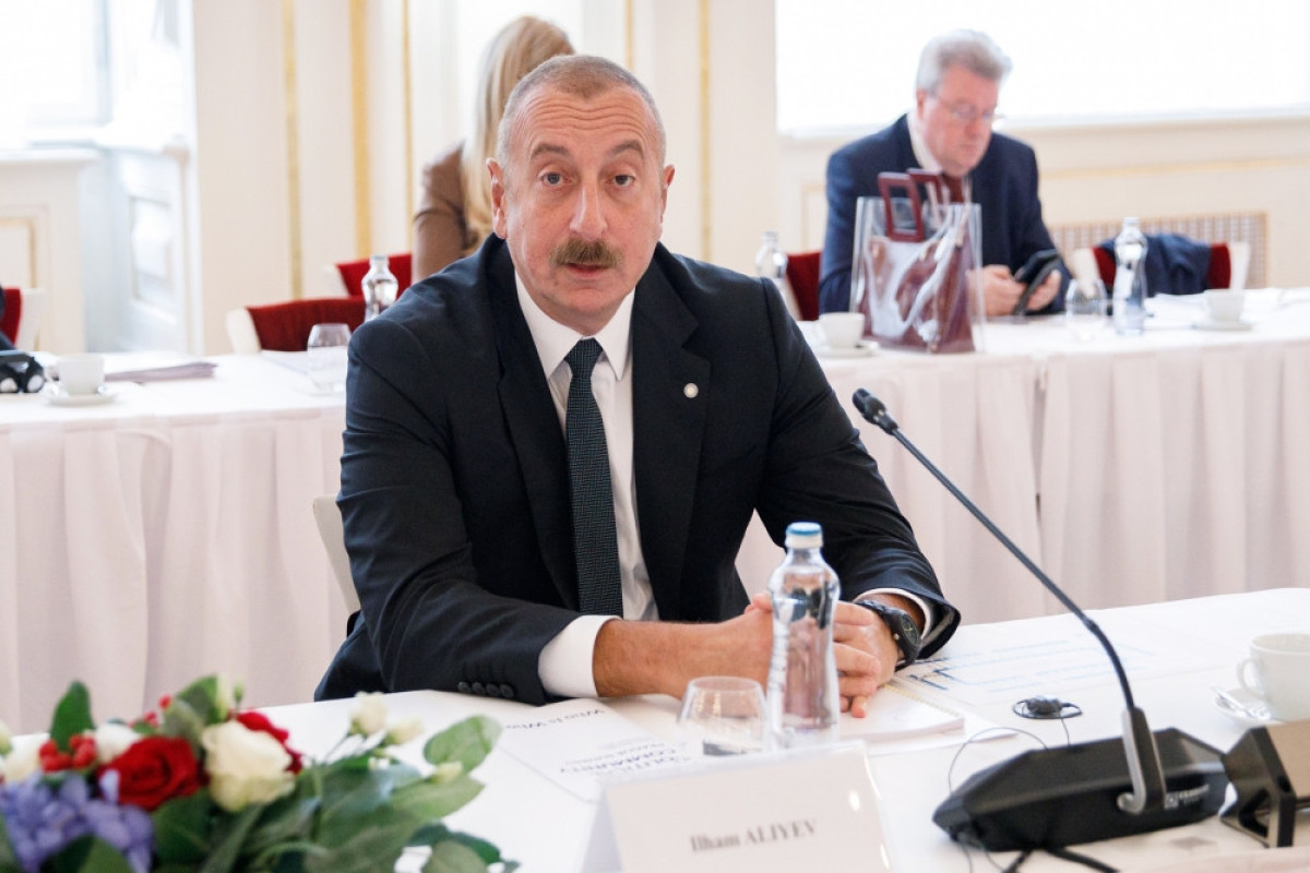 В Праге состоялся «круглый стол» на тему «Мир и безопасность на европейском континенте»,  Президент Ильхам Алиев принял участие в  мероприятии -ОБНОВЛЕНО 1 