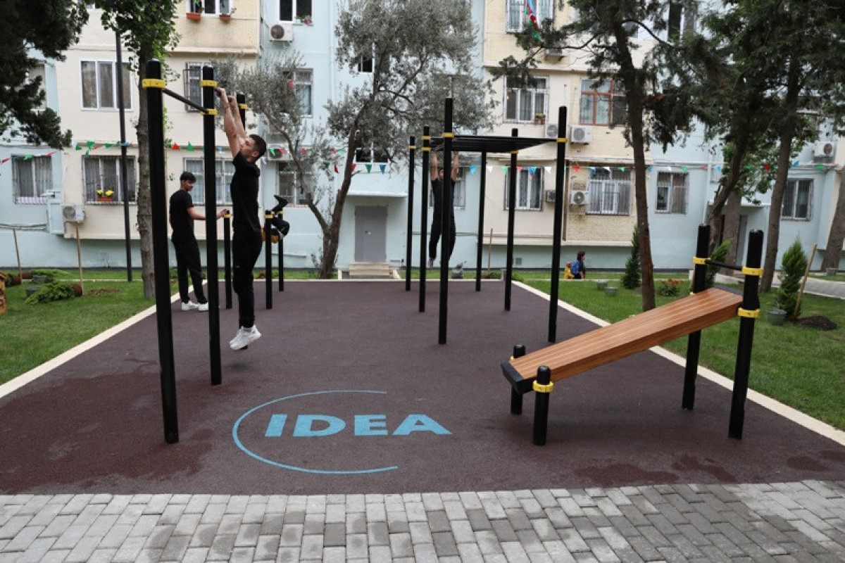 IDEA передало в пользование жителей очередной двор в Баку