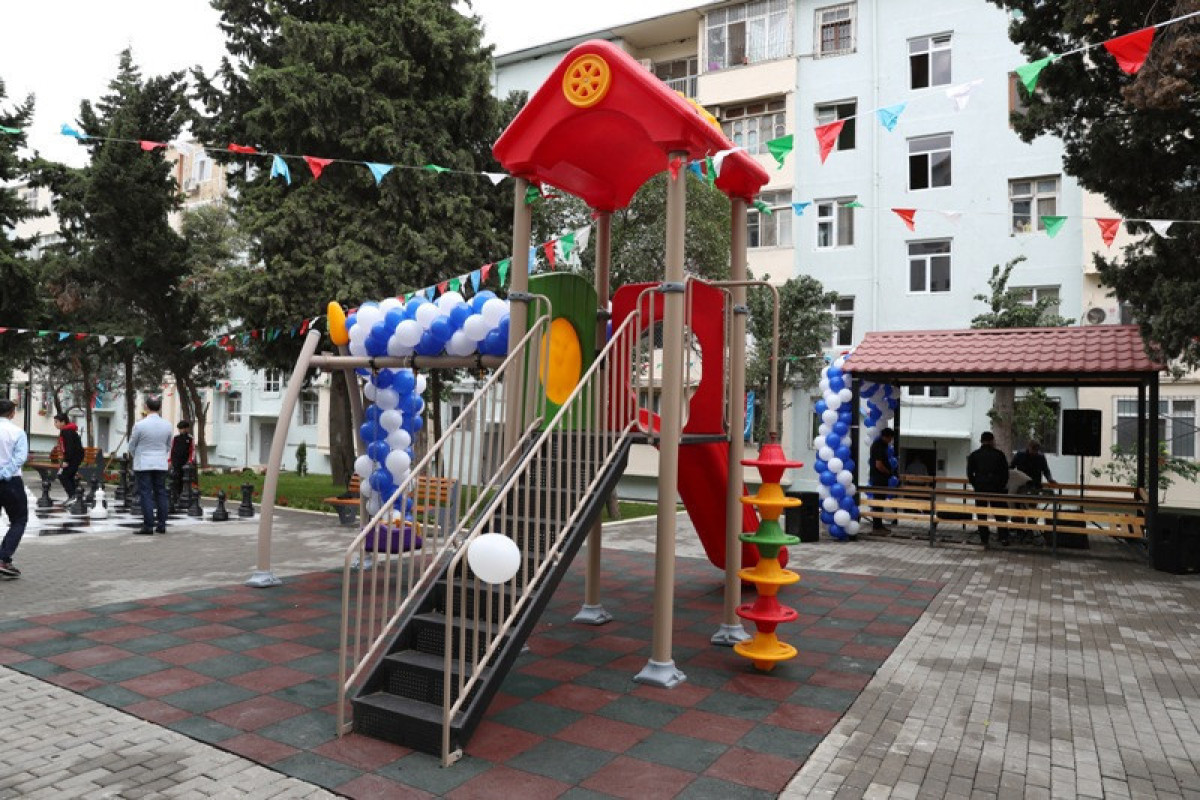 IDEA передало в пользование жителей очередной двор в Баку