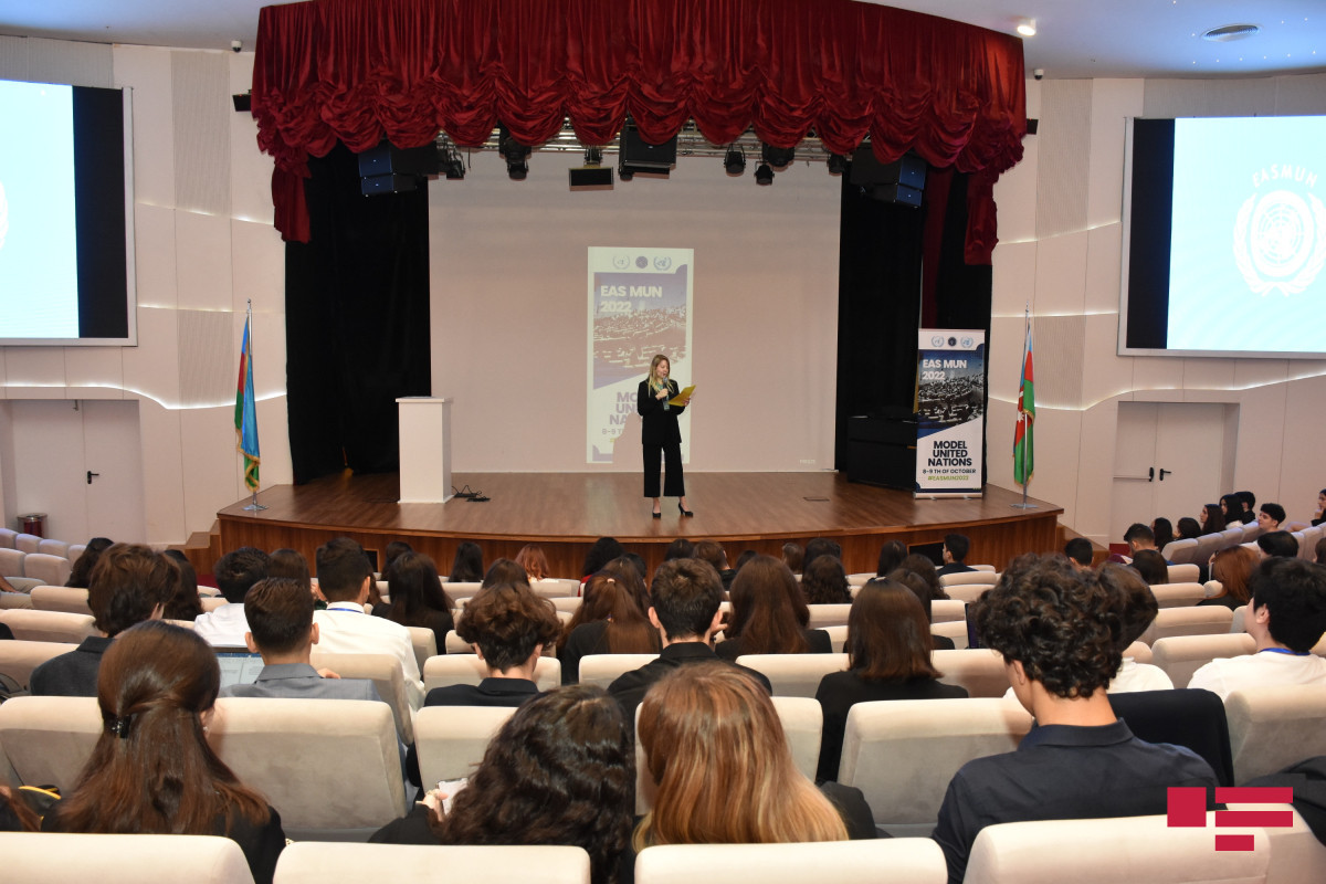 Avropa Azərbaycan Məktəbində "Model BMT" adlı konfrans keçirilib - FOTO  - VİDEO 