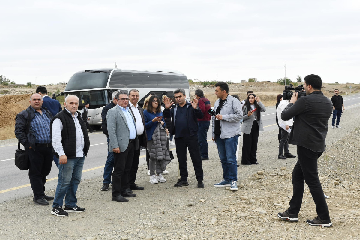 Bir qrup jurnalistin Füzuli, Hadrut və Şuşaya mediaturu təşkil olunub