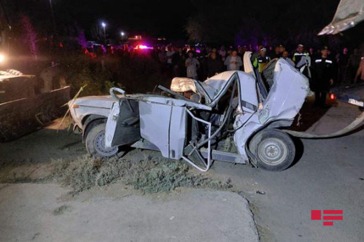 Sabirabadda yol qəzasında 2 nəfər ölüb  - YENİLƏNİB   - FOTO 