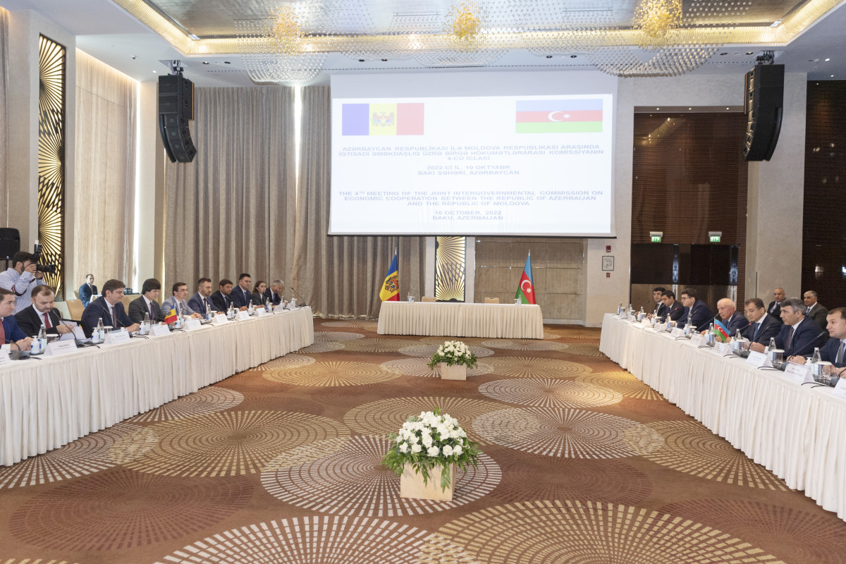 Bakıda Azərbaycan-Moldova hökumətlərarası komissiyanın 4-cü iclası keçirilib