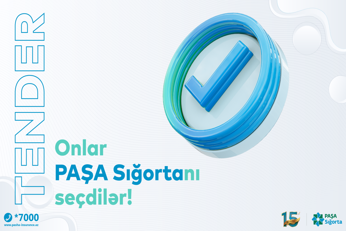 PAŞA Sığorta daha bir tenderin qalibi oldu!
