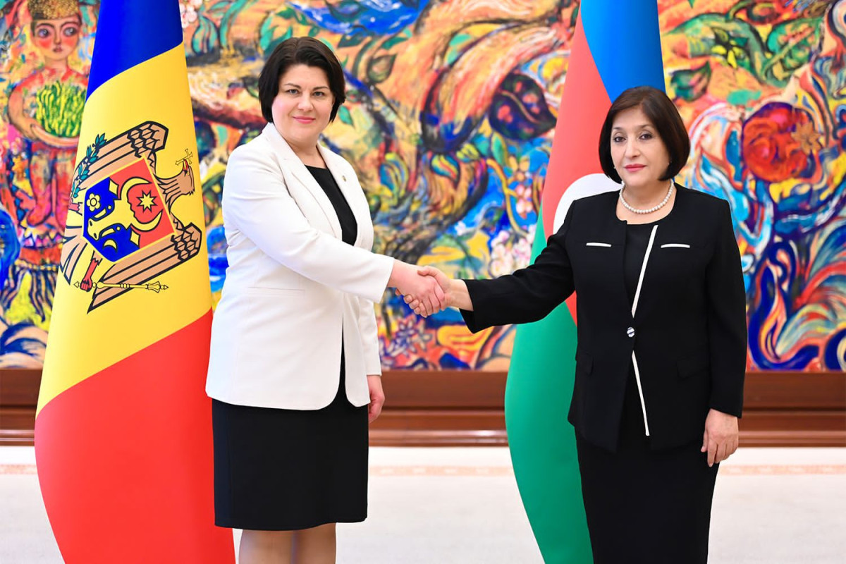 Sahibə Qafarova Moldova Baş naziri ilə görüşüb - FOTO 
