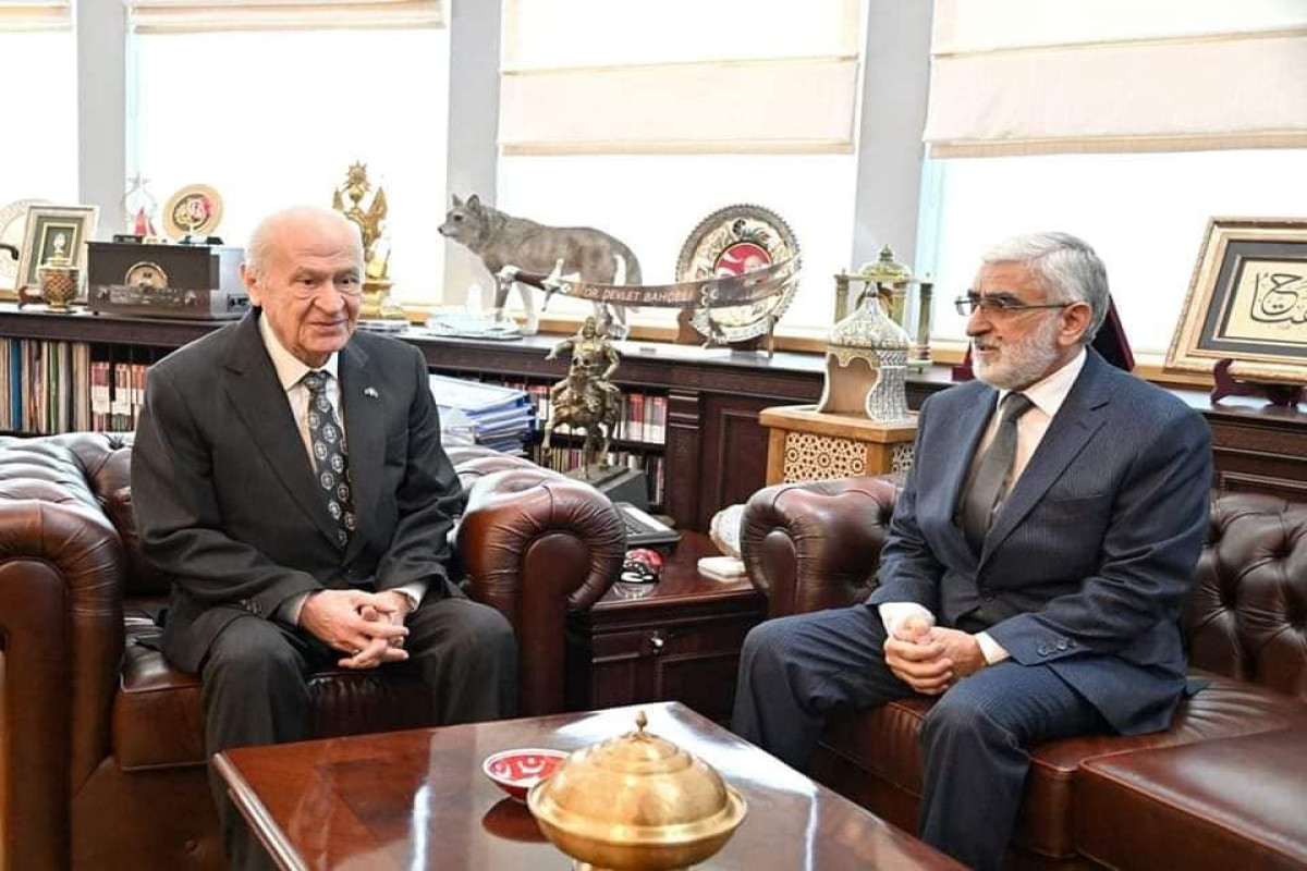 Mirmahmud Mirəlioğlu Dövlət Baxçalı ilə görüşüb