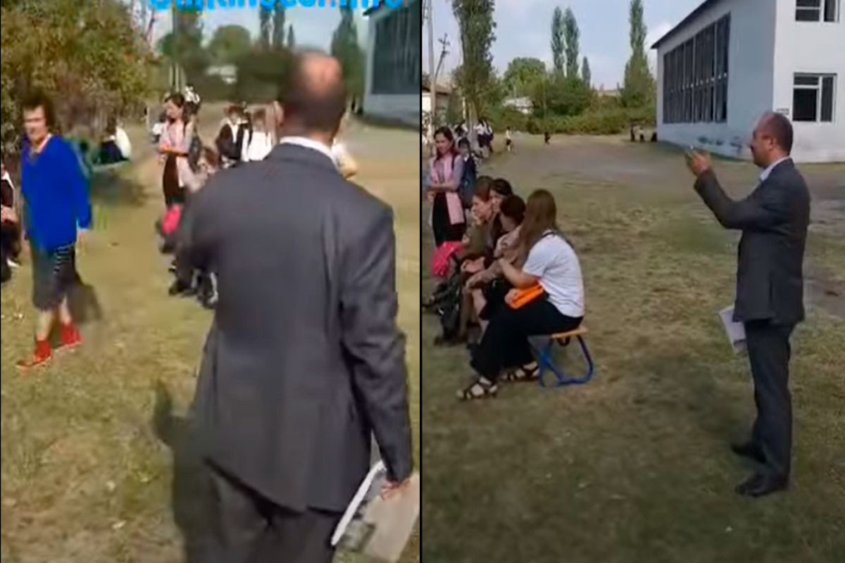 Şəkidə müəllimlərin etiraz etdiyi direktor işdən çıxarılıb