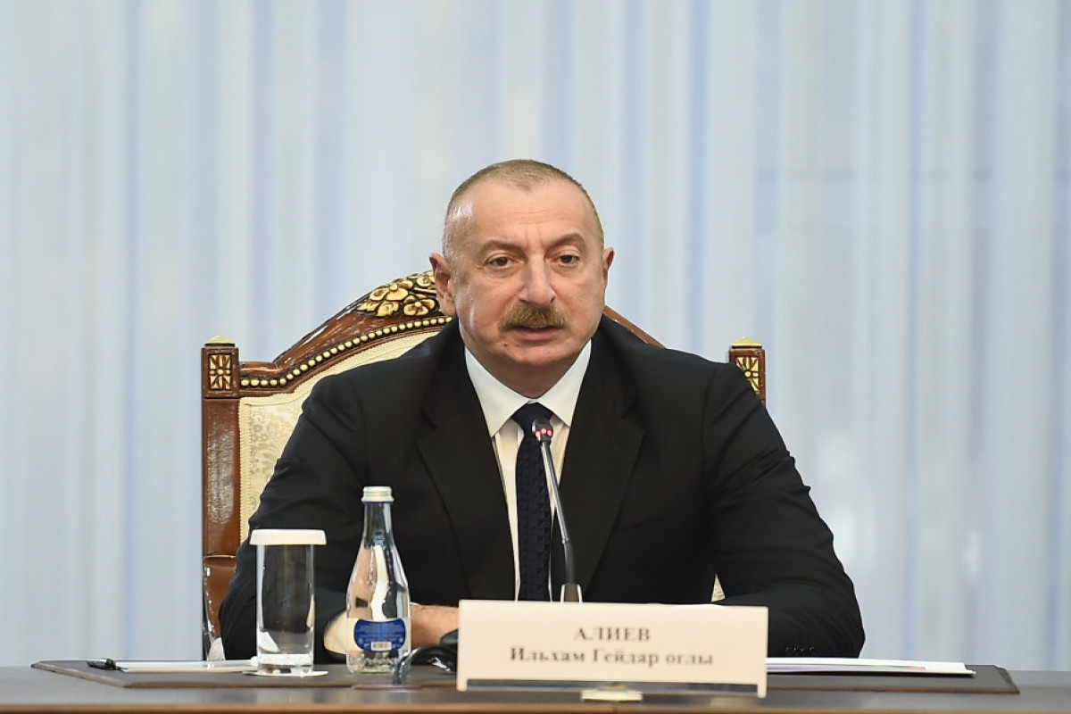 President of Azerbaijan Ilham Aliyev