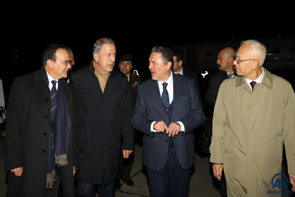 Hulisi Akar Brüsseldə NATO-nun Baş katibi ilə görüşəcək - FOTO 