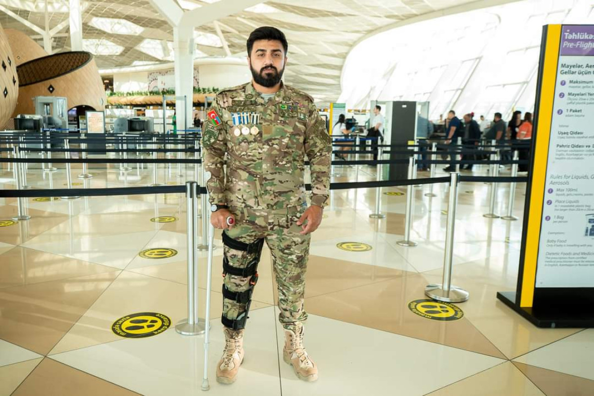 Daha bir qazi müalicə üçün Türkiyəyə göndərilib