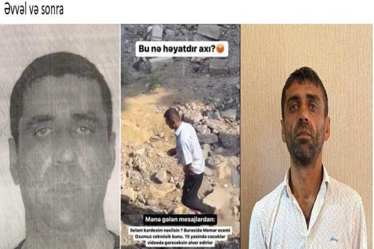 Sosial şəbəkədə görüntüsü yayılan narkotik istifadəçisi saxlanılıb