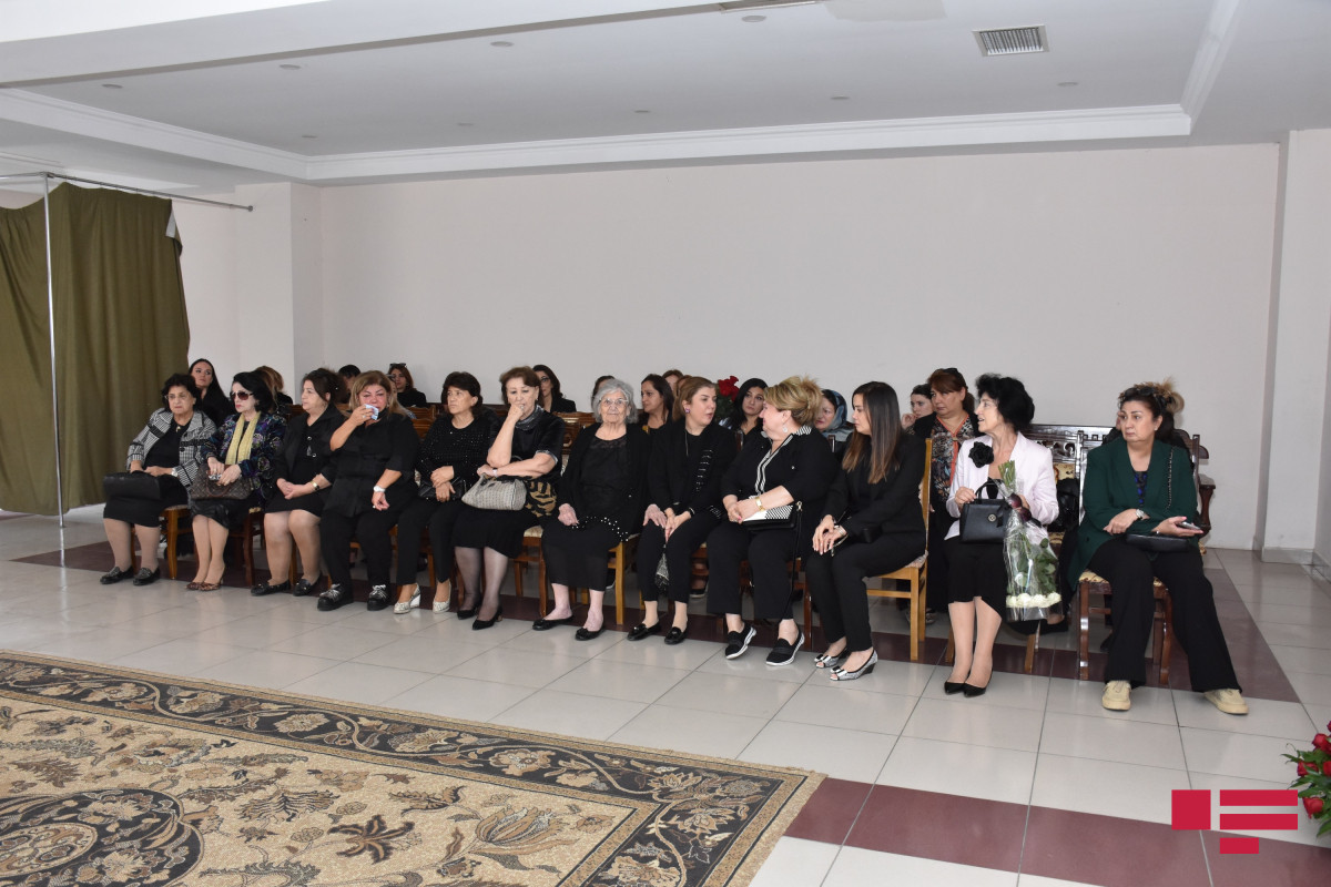 Церемония прощания с Рухангиз Гасымовой