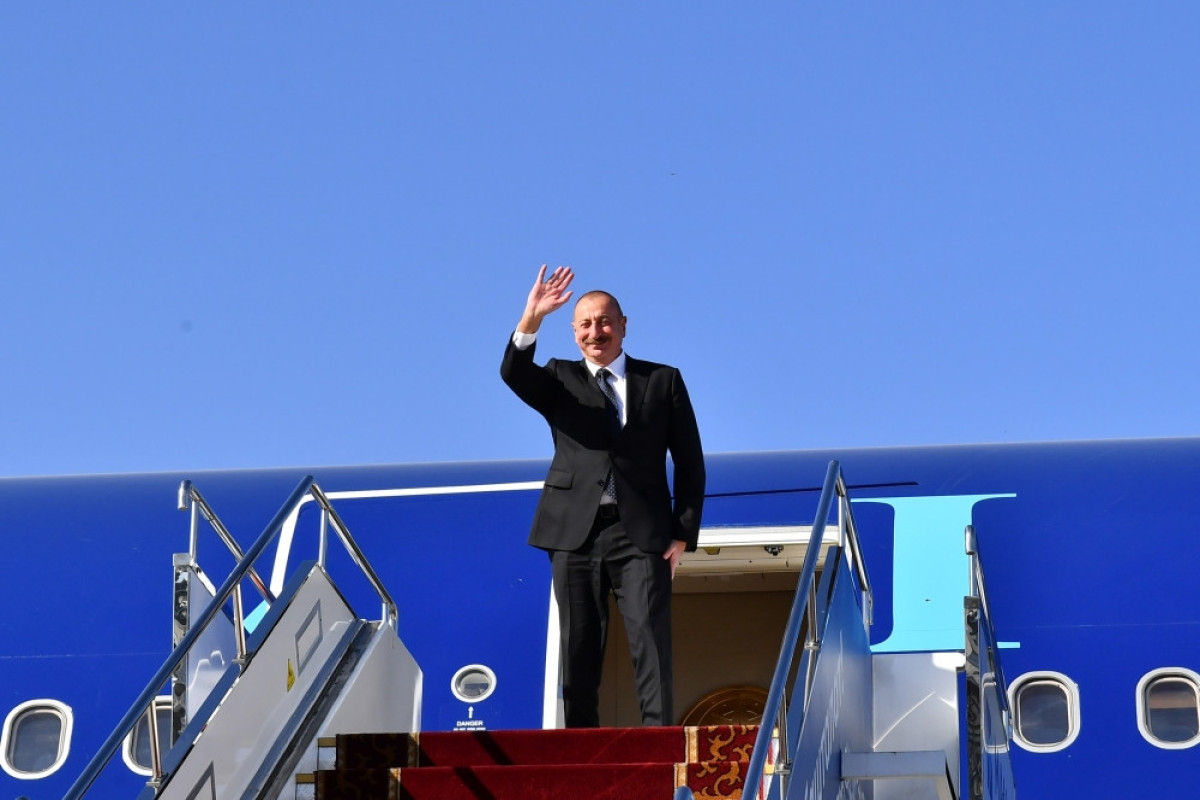 Prezident İlham Əliyevin Qırğızıstana dövlət səfəri başa çatıb - VİDEO 