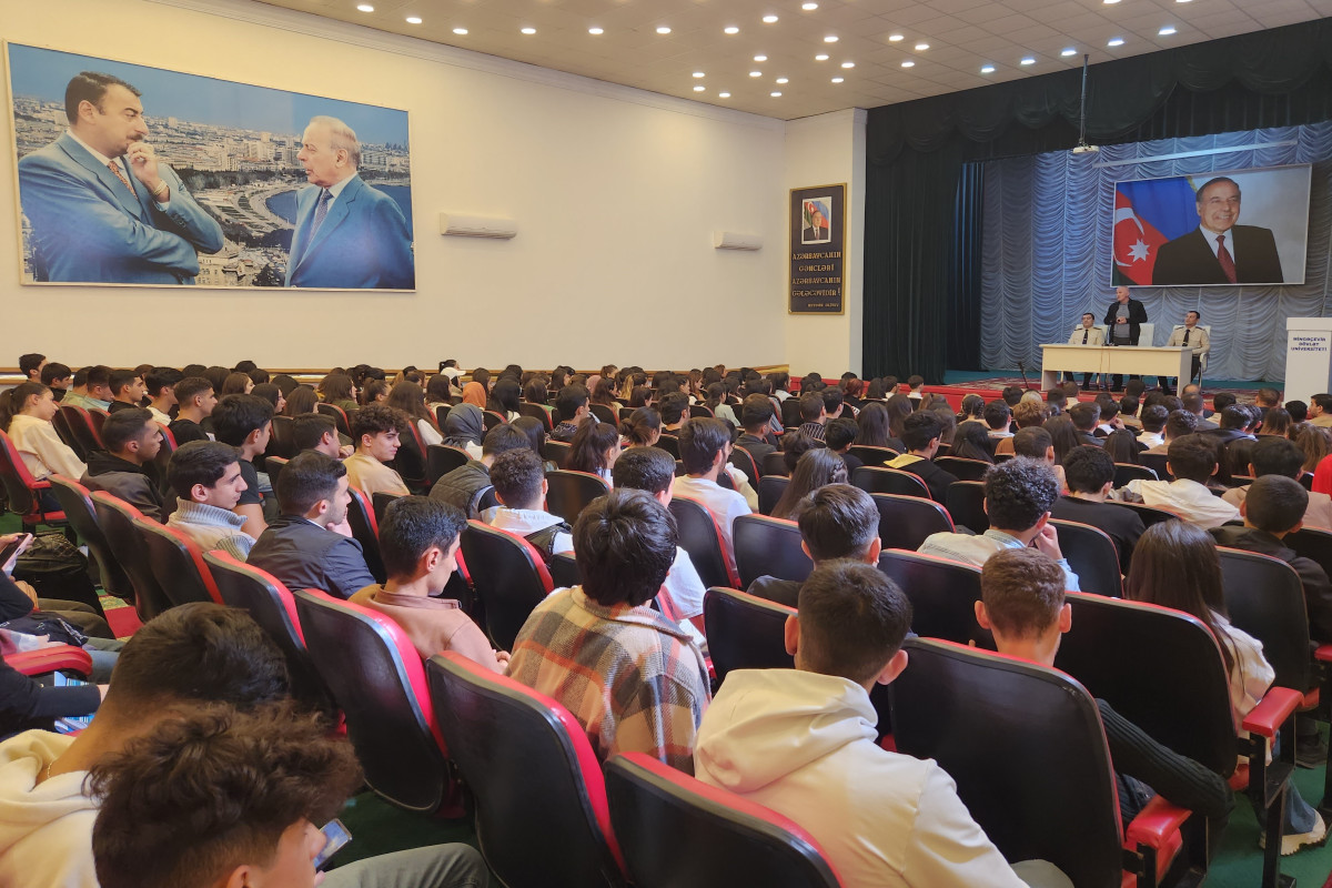 FHN Mingəçevir Dövlət Universitetində tədbir keçirib