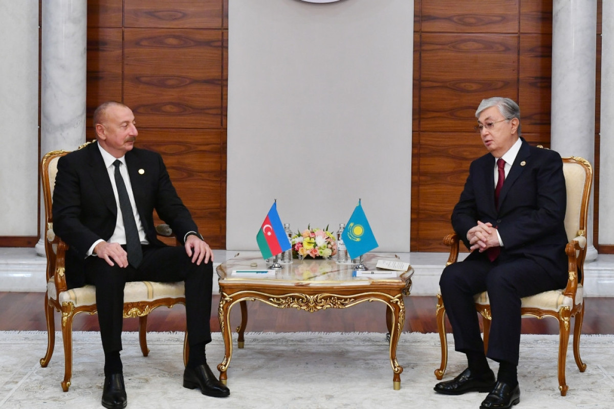 Prezident İlham Əliyev, Kasım-Jomart Tokayev