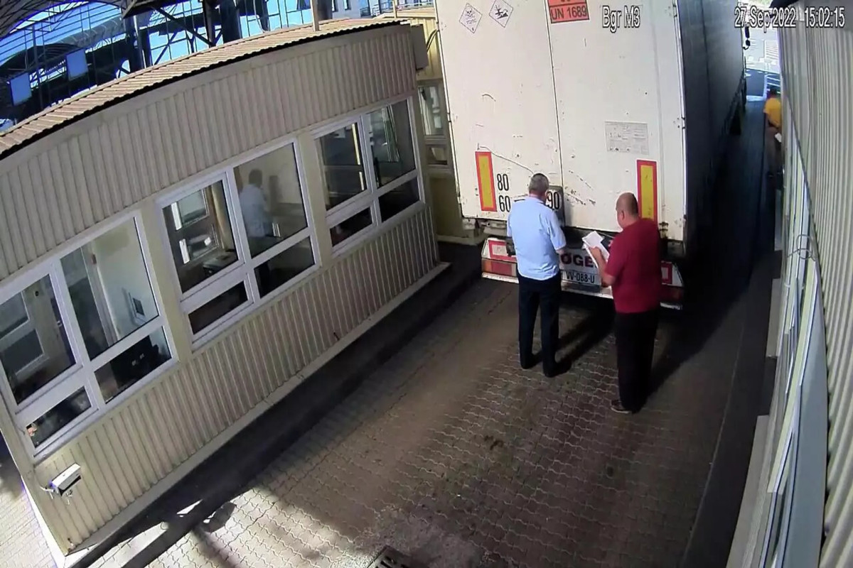 Ermənistan Krım körpüsünü partladan yük maşınının görüntülərini yayıb - VİDEO 