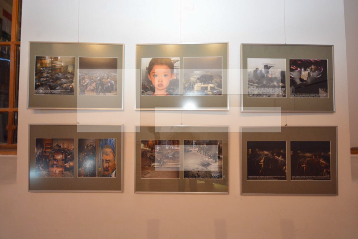 В Баку открылась выставка «Туман войны»-ФОТО 