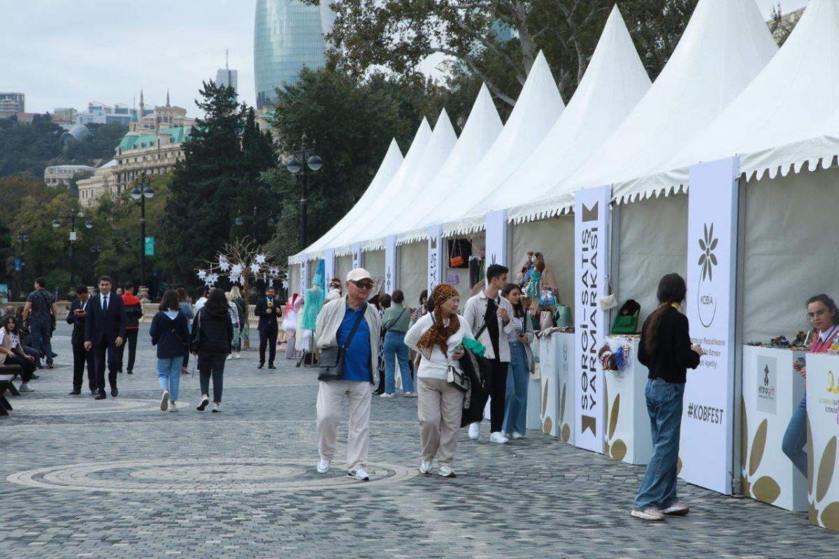 “KOB Fest” – sərgi-satış yarmarkası keçirilib