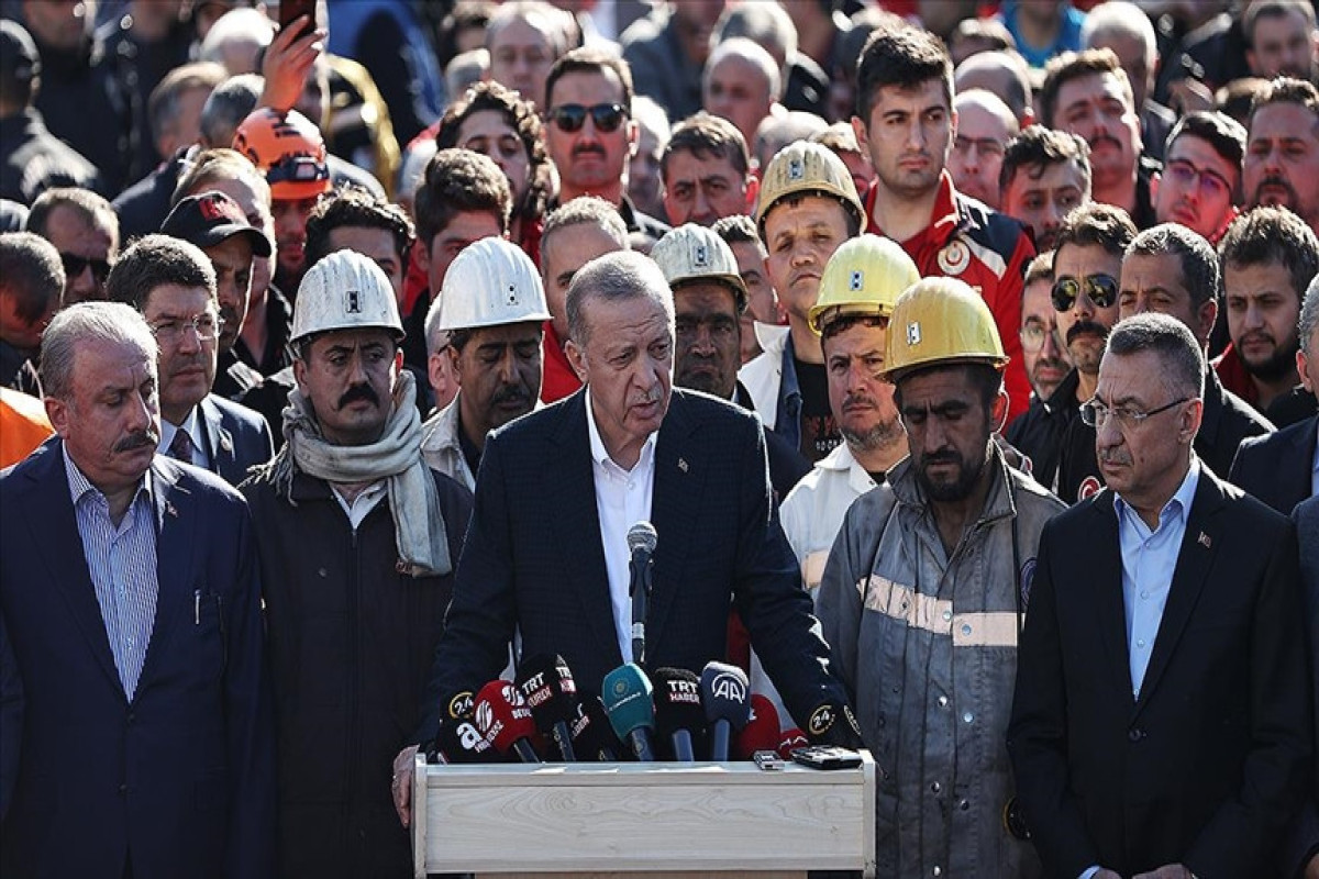 Ərdoğan: “Bartında yaşadığımız acıları paylaşan bütün dost dövlətlərə təşəkkür edirəm”