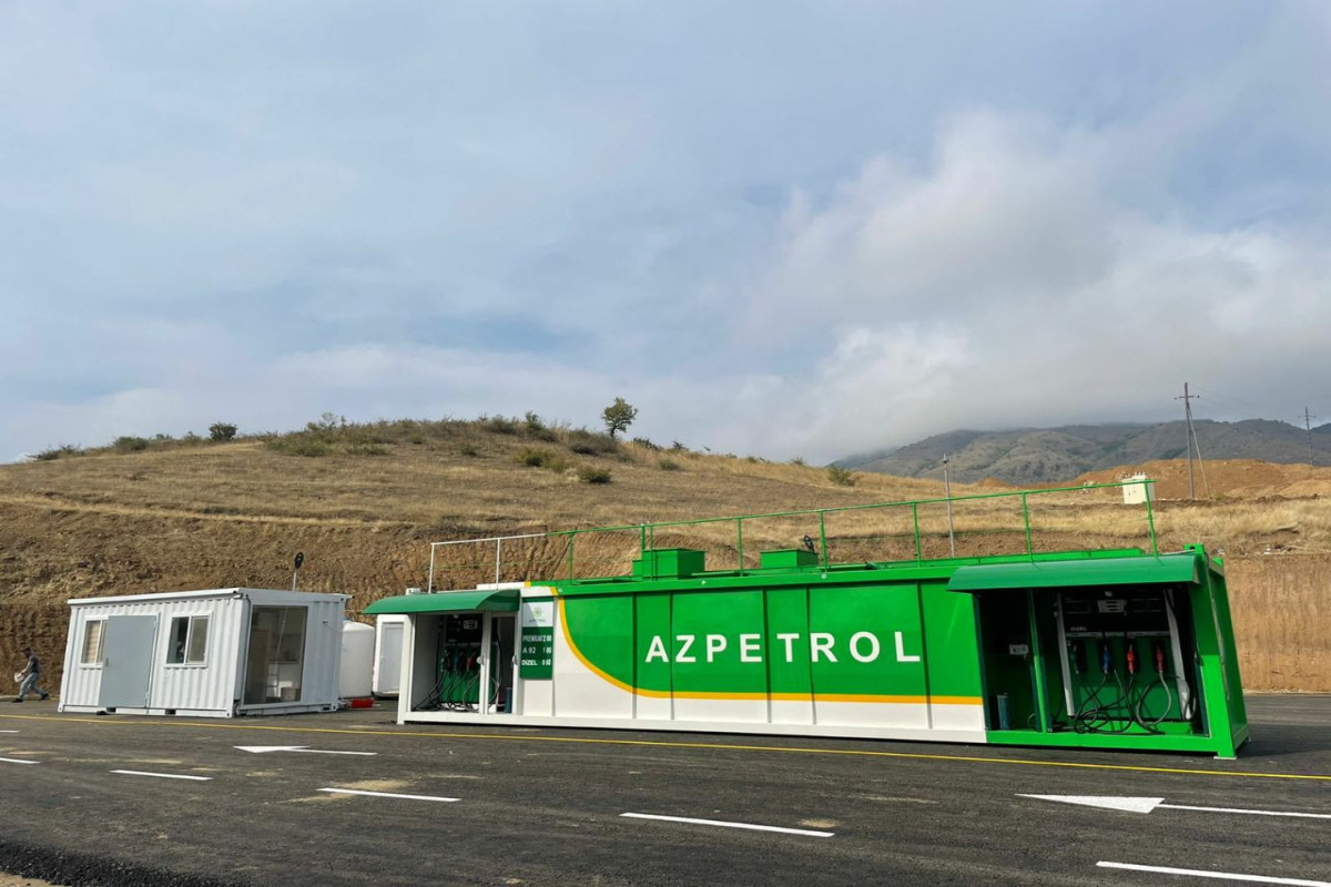 “Azpetrol” Hadrutda yanacaqdoldurma məntəqəsini istifadəyə verib - FOTO 
