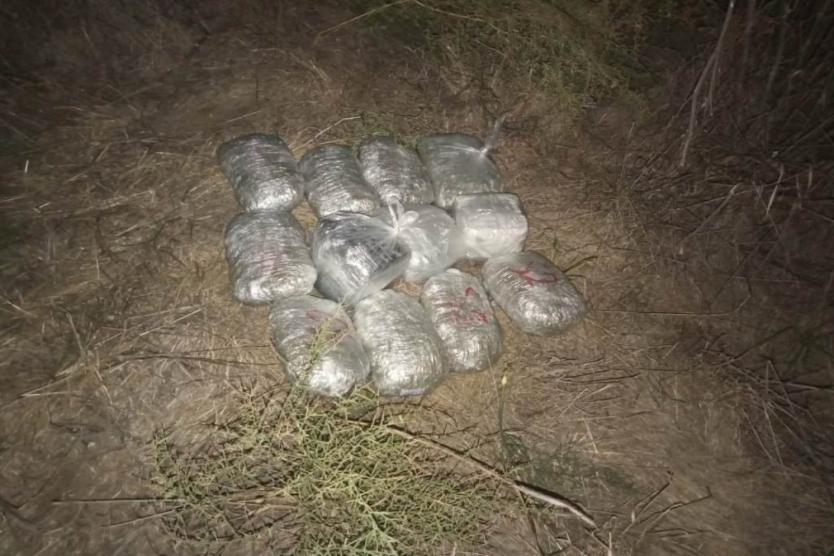 İrandan 14 kq-a yaxın narkotikin keçirilməsinin qarşısı alınıb - FOTO 