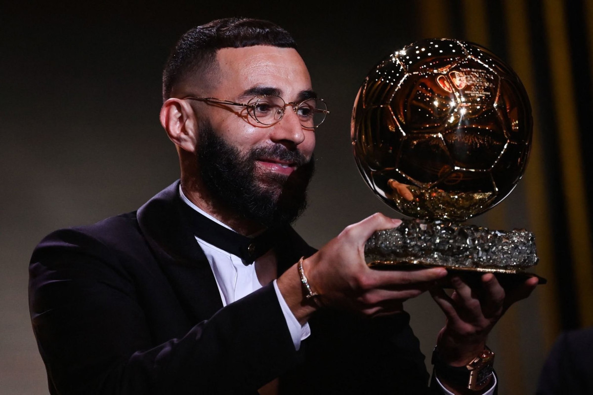 Kərim Benzema “Qızıl top” mükafatını qazanıb - VİDEO 