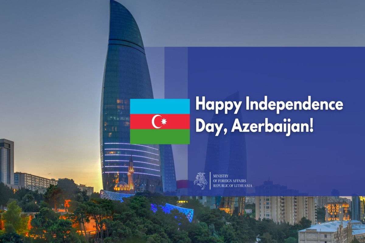 Litva XİN Azərbaycan xalqını təbrik edib