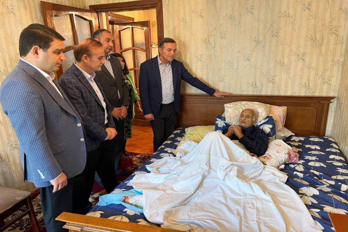 Xanəndə Süleyman Abdullayev ziyarət olunub - FOTO 