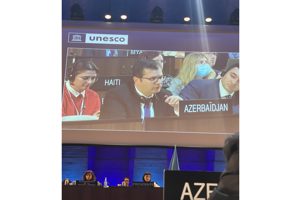 Bakı prosesinə həsr olunmuş qərar layihəsi UNESCO-da qəbul olunub - YENİLƏNİB 