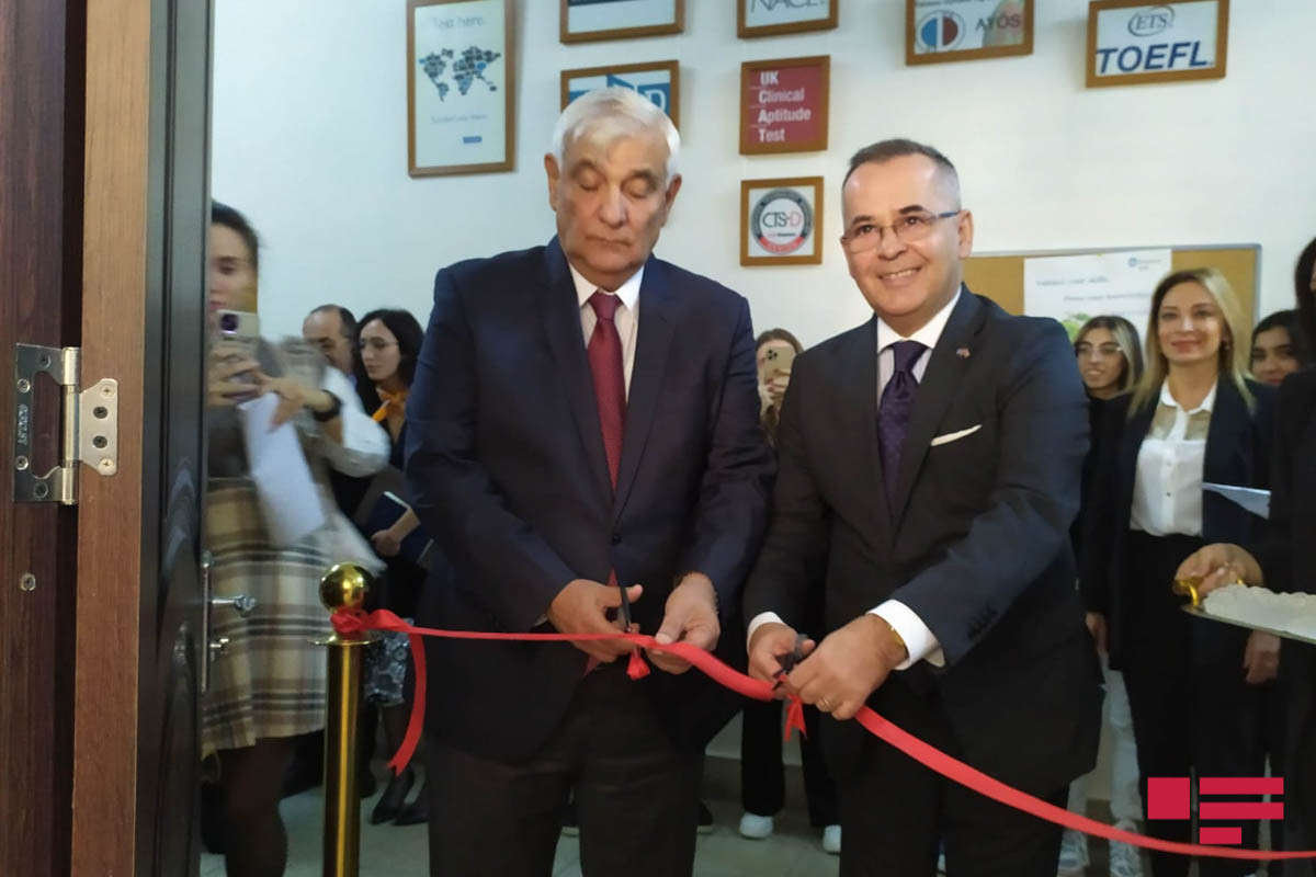ADU-da Yunan Araşdırma və Mədəniyyət Mərkəzinin açılışı olub - FOTO 