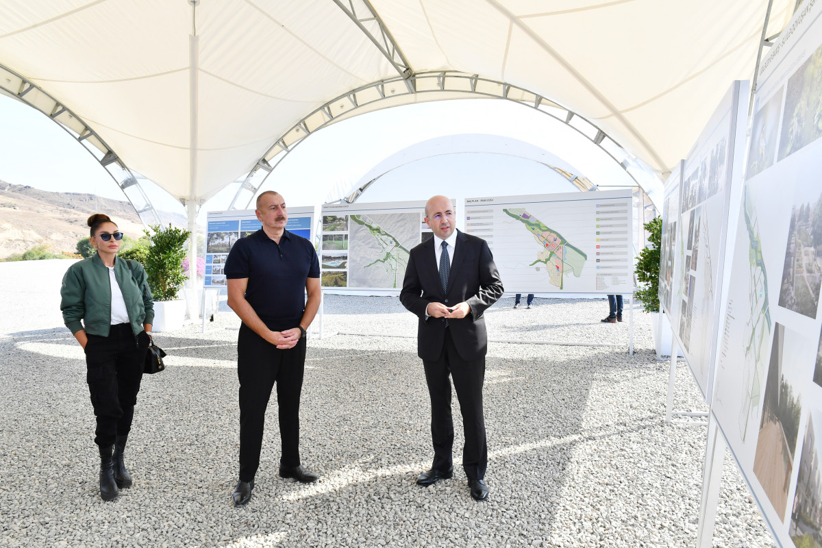 Prezident İlham Əliyev və Mehriban Əliyeva Cəbrayıl və Qubadlıya səfər ediblər - FOTO 