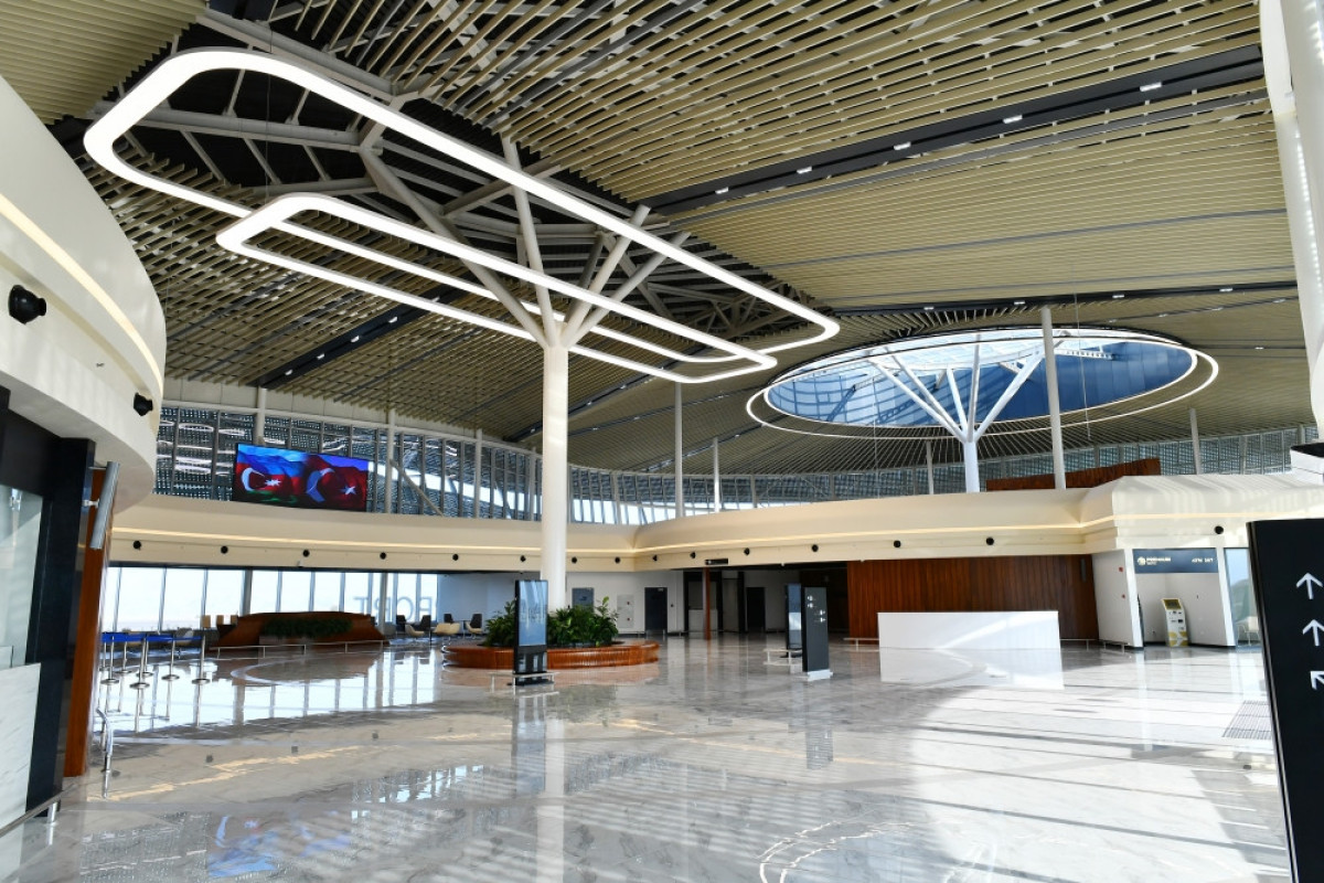 Azərbaycan və Türkiyə prezidentləri Zəngilan aeroportunun açılışında iştirak edib