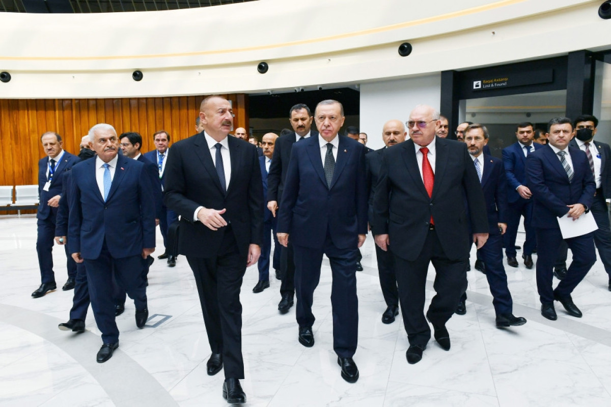 Azərbaycan və Türkiyə prezidentləri Zəngilan aeroportunun açılışında iştirak edib - YENİLƏNİB 