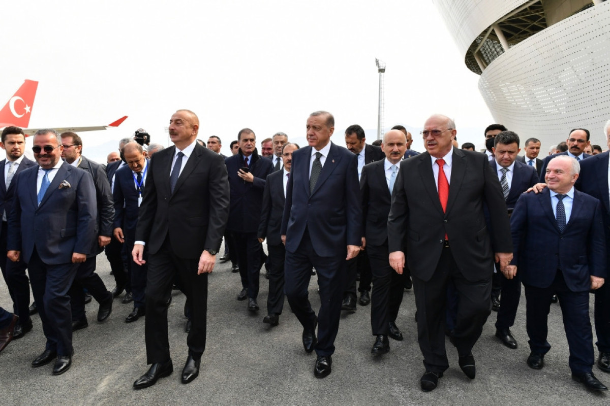 Azərbaycan və Türkiyə prezidentləri Zəngilan aeroportunun açılışında iştirak edib - YENİLƏNİB 