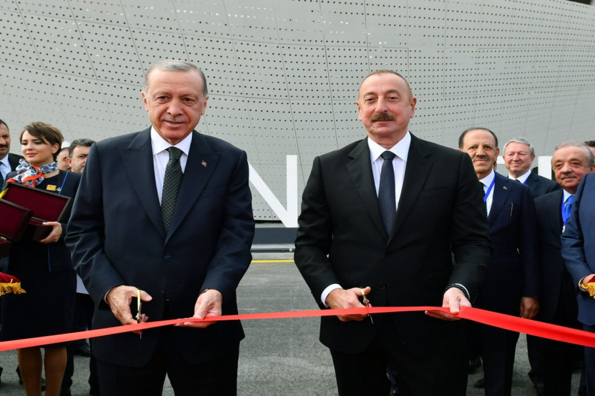 Azərbaycan və Türkiyə prezidentləri Zəngilan aeroportunun açılışında iştirak edib - YENİLƏNİB 