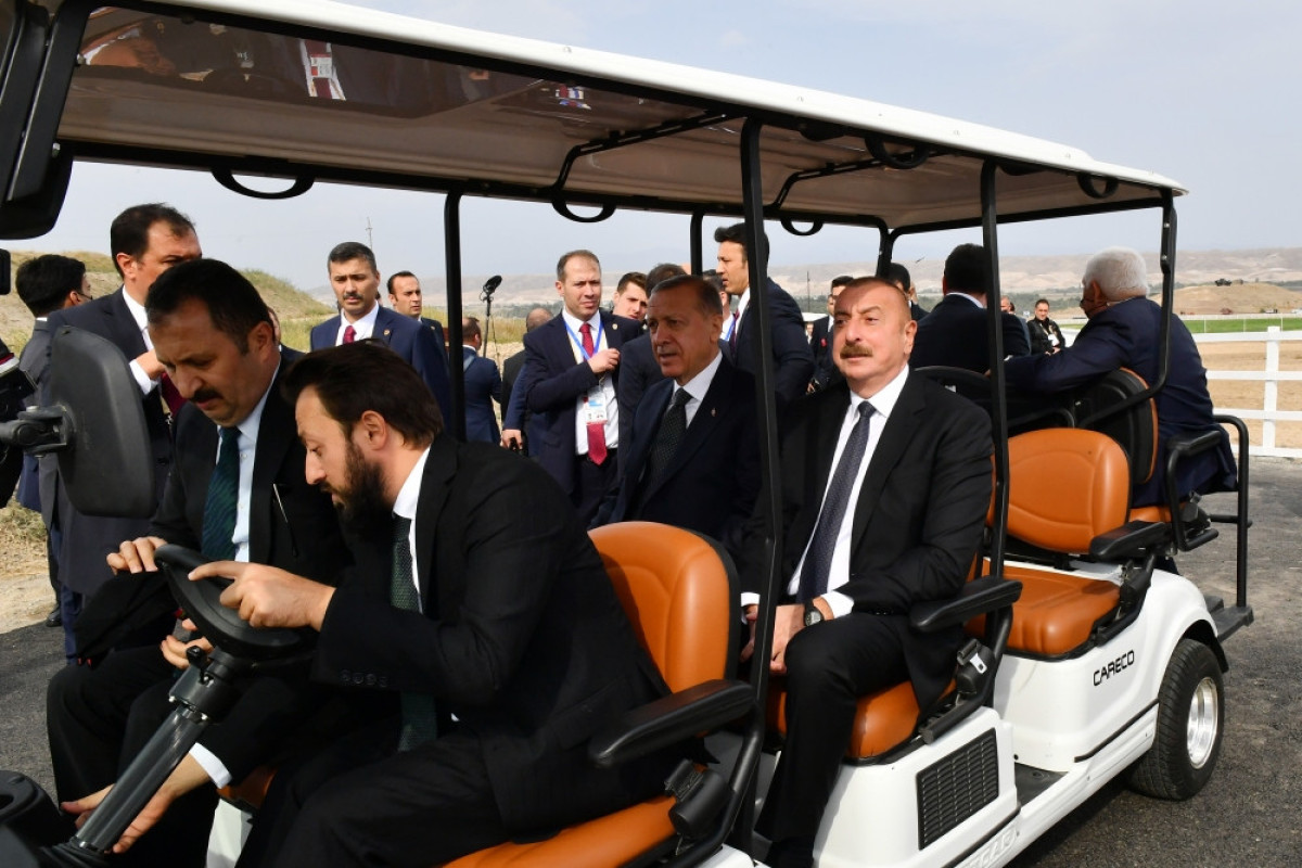 Presidents of Azerbaijan and Turkiye attended opening of first stage of “Dost Agropark" smart agricultural complex in Zangilan