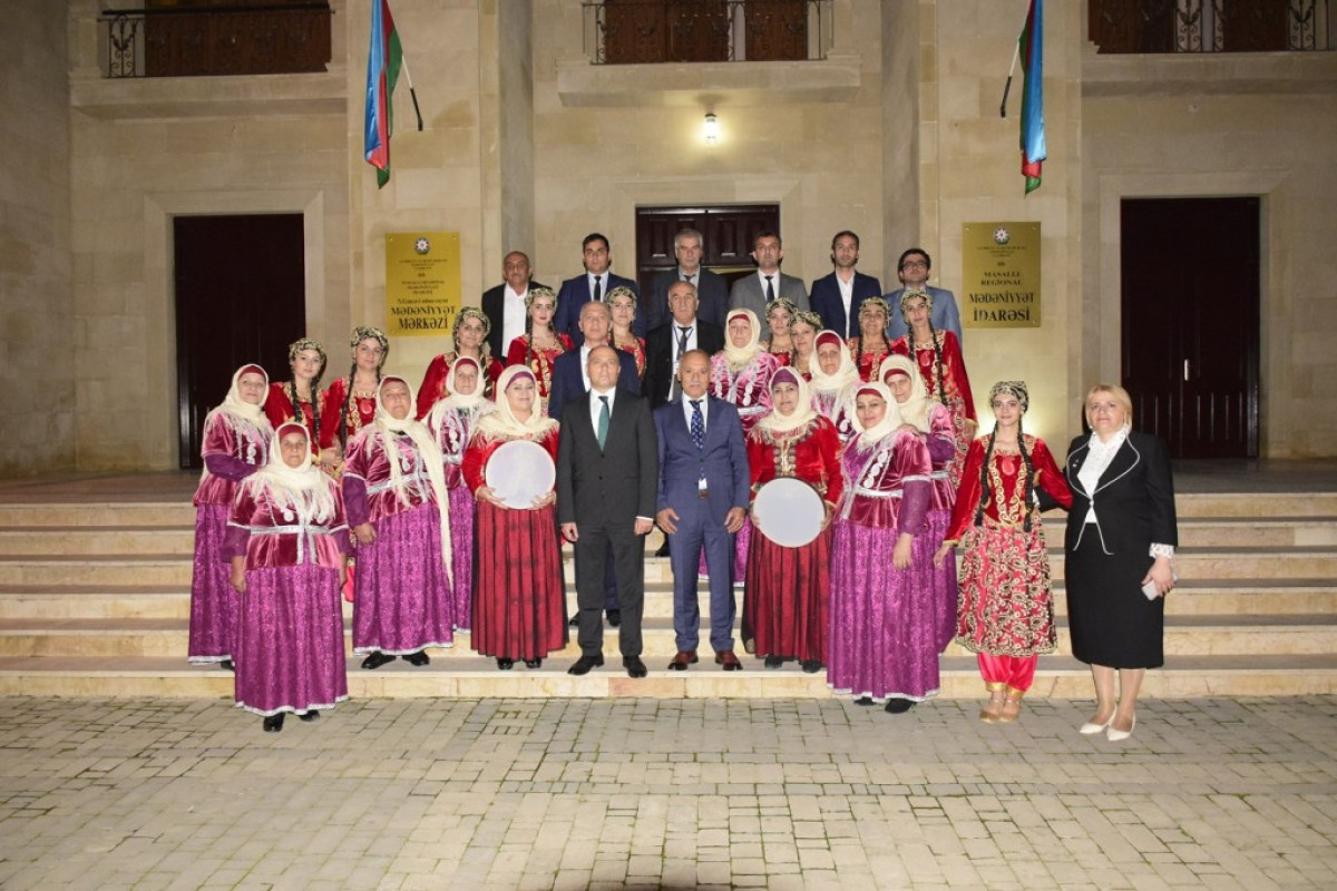 Nazir Masallıda mədəniyyət müəssisələrinin fəaliyyəti ilə tanış olub